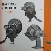 Machines à meuler, Peugeot Frères 1950