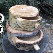 Fabrication d'un tiroir dans une bûche