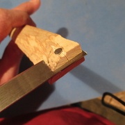 Essai de martelage du rivet cylidrique en acier