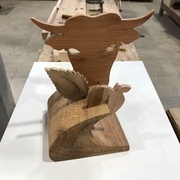 trophée presque achevé