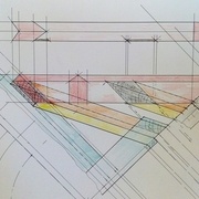 Ensemble des pièces, vue de dessous de l'aêtier, emplacement des barbes.
