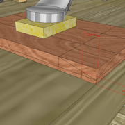 Tracé de la pente du mollet.