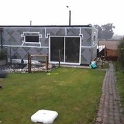 Fenêtres posées, scotch pare-vapeur appliqué