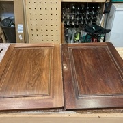 Les portes AVANT (à droite) / APRES (à gauche)