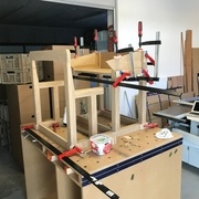 Collage de la structure complète