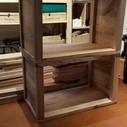 Les deux blocs principaux assemblés et superposés.