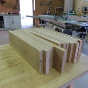 les pièces corroyées.