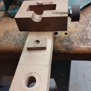 Détails du bloc d'arrêt coulissant