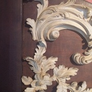 Acanthe intermédiaire achevée et en place