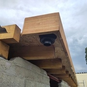 Mes premiers 45° pour le bord de la gouttière