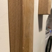 Bouchons dans le même bois pour cacher les chevilles : Résultat