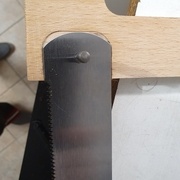 Logement de la lame profondeur 0.4 mm