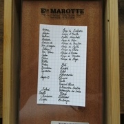 La liste !