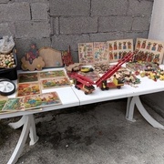 Concept et fabrication de jouets en bois.