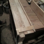 Détail de la butée à pièces minces