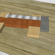 **6/** Nous vérifions nos équerrages et la planéité