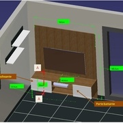 Encombrement du meuble