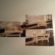 Meuble d'examen final - table vitrine - meuble individuel