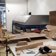 "dominotage" de la partie inférieure