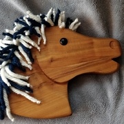 finition du crin (très long à faire).. et variation de longueur de la base vers les yeux.