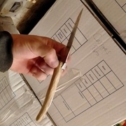 Ebauche de la première moitié de manche