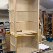 Collage de la première armoire