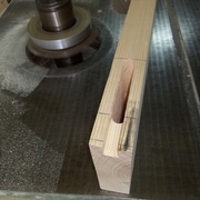 entaille pour l'épaulement