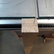 Le tracé (celui qui est le plus important est celui en haut à droite : tous les autres se font par retournement)