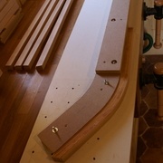 Une fois la colle sèche