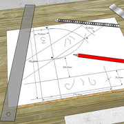 L'épure commune aux prochaines pièces .