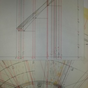 Vue en plan et projection