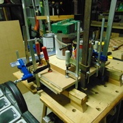 collage délicat des carrés.