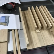 Présentation des pièces mises à longueur