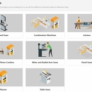 Les machines triées par catégories