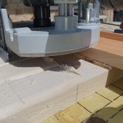 Fraisage avec le taquet de compensation