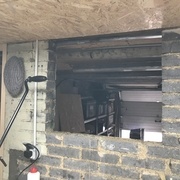 Avant la pose de la fenêtre