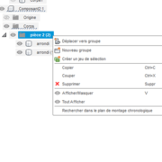 corps classés dans un  groupe dans le dossier corps