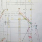 vue en plan avec arêtier
