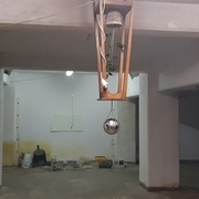 Ça a pas été facile de mettre ce truc au plafond