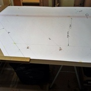 Partie haute du garde corps