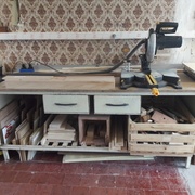 "établi" de pâtisserie