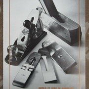 Goldenberg ~1970, outils et fers de rabotage