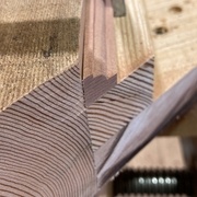 gabarit de coupe d'onglet à la scie japonaise (45°)