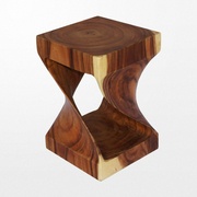 Epure à base de carrés pour ce tabouret