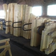 Débit et tri des pièces des murs