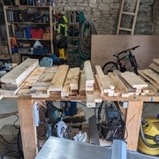 Total du bois débité