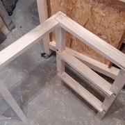 Détail assemblage traverses hautes