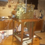 Le mécanisme complet après nettoyage et remontage