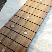 Travail de la touche (pose des repère)