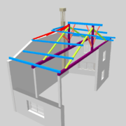 Vue de l'angle Sud-Est